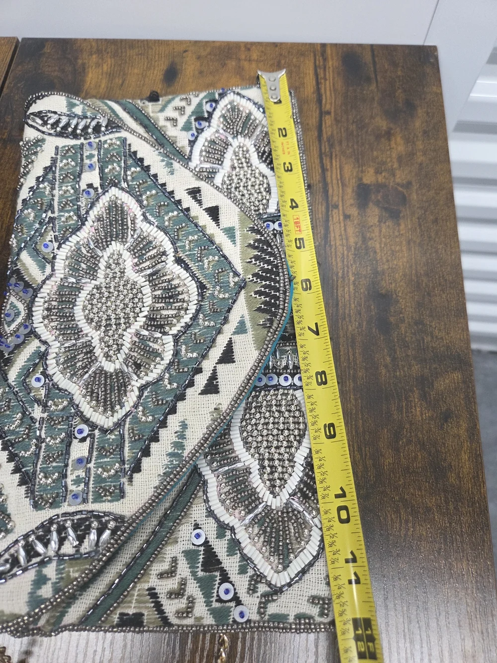 Beaded Envelope Clutch Maximalist Opulent Boho-Glam Eclectic